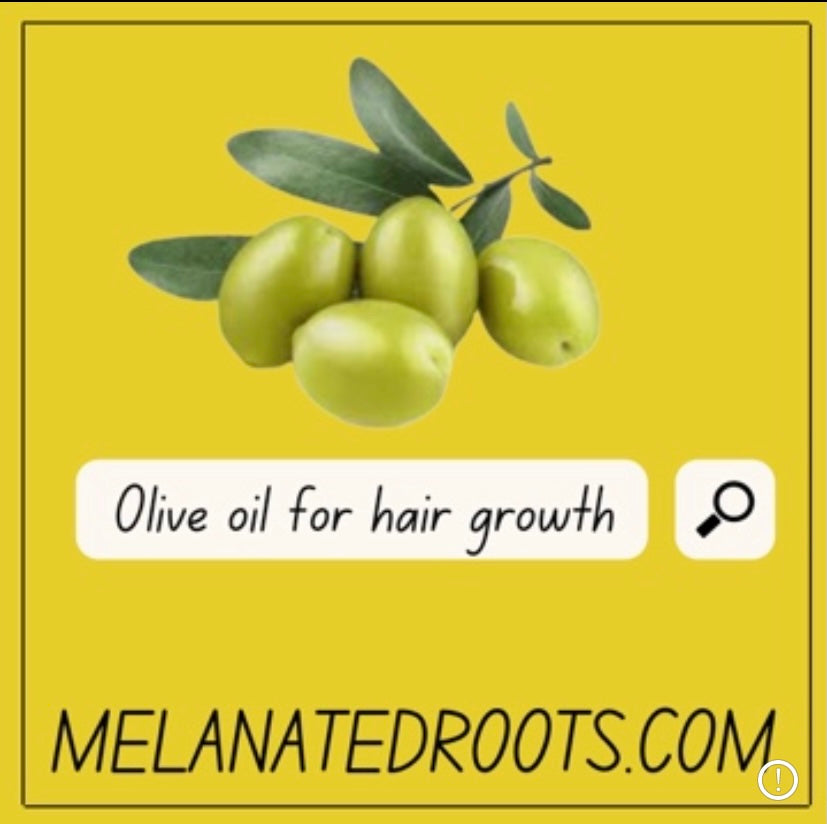 Olive oil for hair growth
